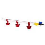 Tavpet 20 Tavukluk 60 cm 3 Nipelli Yaylı Çanaklı Nipel Suluk Sistemi