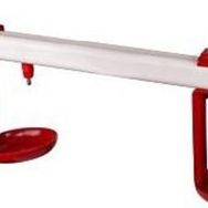 Tavpet 60 cm 3 Nipelli Askılı Çanaklı 20 Tavukluk Eko Nipel Suluk