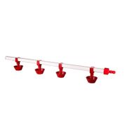 Tavpet 80 cm 4 Nipelli Yaylı Çanaklı 30 Tavukluk Eko Nipel Suluk
