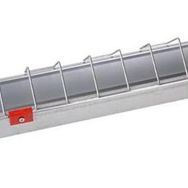 Tavpet Kırmızı 75 cm Metal Tavuk Yer Yemliği