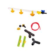 Tavpet Montaj Aparatlı Yaylı Çanaklı Civciv Nipeli 60 cm Nipel Suluk Sistemi