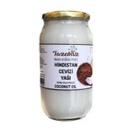 Tazemiz 1 lt Soğuk Sıkım Hindistan Cevizi Yağı
