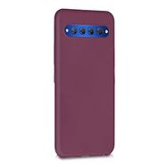 TCL 10 Plus Mor Uyumlu Silikon Kılıf
