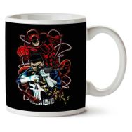 Team Up Daredevil Punisher Baskılı Kupa