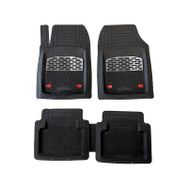 TeamCar Safir Audi Q3 Krom Silver Havuzlu Paspas
