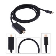 Techmaster 1.8 m 4 K Type-C to Mini Displayport Thunderbolt Erkek Çevirici
