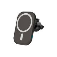 Techmaster 15w iPhone 12 13 14 Pro Max Mini Magsafe Kablosuz Araç Şarj Aleti