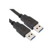 Techmaster 30 cm 2 Ucu USB 3.0 2 Ucu Erkek Kablo Hızlı Veri Aktarımı