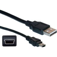 Techmaster 30 cm 5 Pin Mini USB Kamera HDD Navigasyon Mp3 Harddisk Kablosu