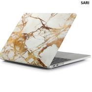 Techmaster Apple MacBook Pro 13 2016 A1706/A1708 Mermer Desenli Kılıf Kapak
