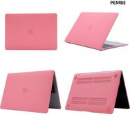 Techmaster Apple Macbook Pro 15 2016 A1707 Cream Ultra İnce Pembe Kılıf