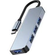 Techmaster BYL-2013T Type-C 1xUSB 3.0 3xUsb 2.0 HUB Otg Çoğaltıcı Adaptörü