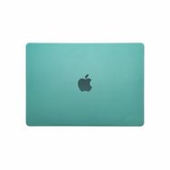 Techmaster MacBook Air M1 A2337 A2179 A1932 Karbon Fiber Görünümlü Kapak Koruma Yeşil Kılıf