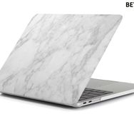 Techmaster Macbook Pro 16 2019 A2141 Mermer Desenli Kapak Sarı Kılıf