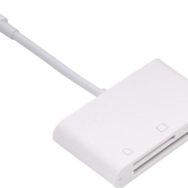 Techmaster NK1011 iPhone iPad iPod SD TF CF Kart Okuyucu Adaptör Çevirici