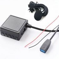 Techmaster Sku3 USB Tf Kart Girişi Bmw E46 3.20 3.23 3.28 3.30 Bt 5.0 Mikrofonlu Aux Adaptörü