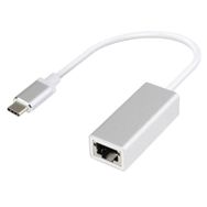 Techmaster Type-C Gigabit RJ45 Ethernet Lan Bağlantı Çevirici Adaptörü