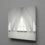 Technopa 3 Boyutlu Mimari 80x80 cm Kanvas Tablo