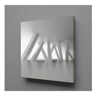 Technopa 3 Boyutlu Soyut Çubuklar 100x100 cm Kanvas Tablo