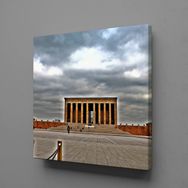 Technopa Anıtkabir Temalı 80x80 cm Kanvas Tablo