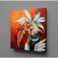 Technopa Bebek ve Leylek 100x100 cm Kanvas Tablo