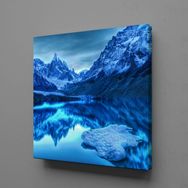 Technopa Buzullar 90x90 cm Kanvas Tablo