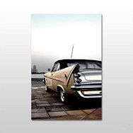 Technopa Cadillac 120X60 cm Kanvas Tablo