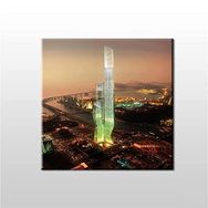 Technopa Camdan Bina 60x60 cm Kanvas Tablo