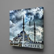 Technopa Cami 120x120 cm Kanvas Tablo