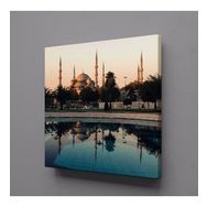 Technopa Caminin Yansıması 40x40 cm Kanvas Tablo