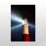 Technopa Deniz Feneri 100x50 cm Kanvas Tablo