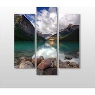 Technopa Doğa Manzarası 120x130 cm Kanvas Tablo