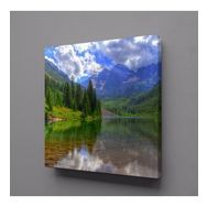 Technopa Doğa Yansımaları 110x110 cm Kanvas Tablo