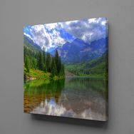 Technopa Doğa Yansımaları 50x50 cm Kanvas Tablo