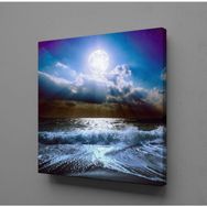 Technopa Dolunay 130x130 cm Kanvas Tablo