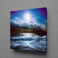 Technopa Dolunay 60x60 cm Kanvas Tablo