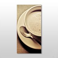 Technopa Fincan ve Kahve 110x165 cm Kanvas Tablo