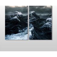 Technopa Fırtına 70x60 cm Kanvas Tablo