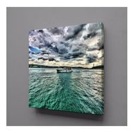 Technopa Gemi Gökyüzü 110x110 cm Kanvas Tablo