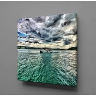 Technopa Gemi Gökyüzü 25x25 cm Kanvas Tablo