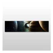 Technopa Gezegen 210x70 cm Kanvas Tablo