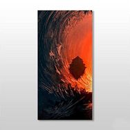 Technopa Girdap 100x150 cm Kanvas Tablo