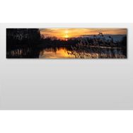 Technopa Gün Batımı 180x60 cm Kanvas Tablo
