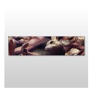 Technopa Hamster 150x50 cm Kanvas Tablo