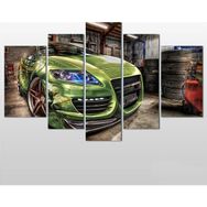 Technopa Hdr Araba 122x70 cm Kanvas Tablo