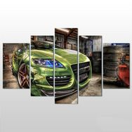 Technopa Hdr Araba 260x150 cm Kanvas Tablo