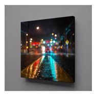 Technopa Islak Yol 110x110 cm Kanvas Tablo