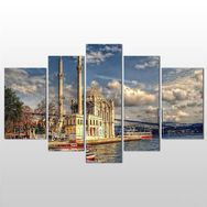Technopa Istanbul Boğazı 122x70 cm Kanvas Tablo