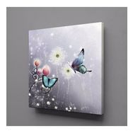 Technopa Kelebek 100x100 cm Kanvas Tablo