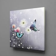 Technopa Kelebek 60x60 cm Kanvas Tablo